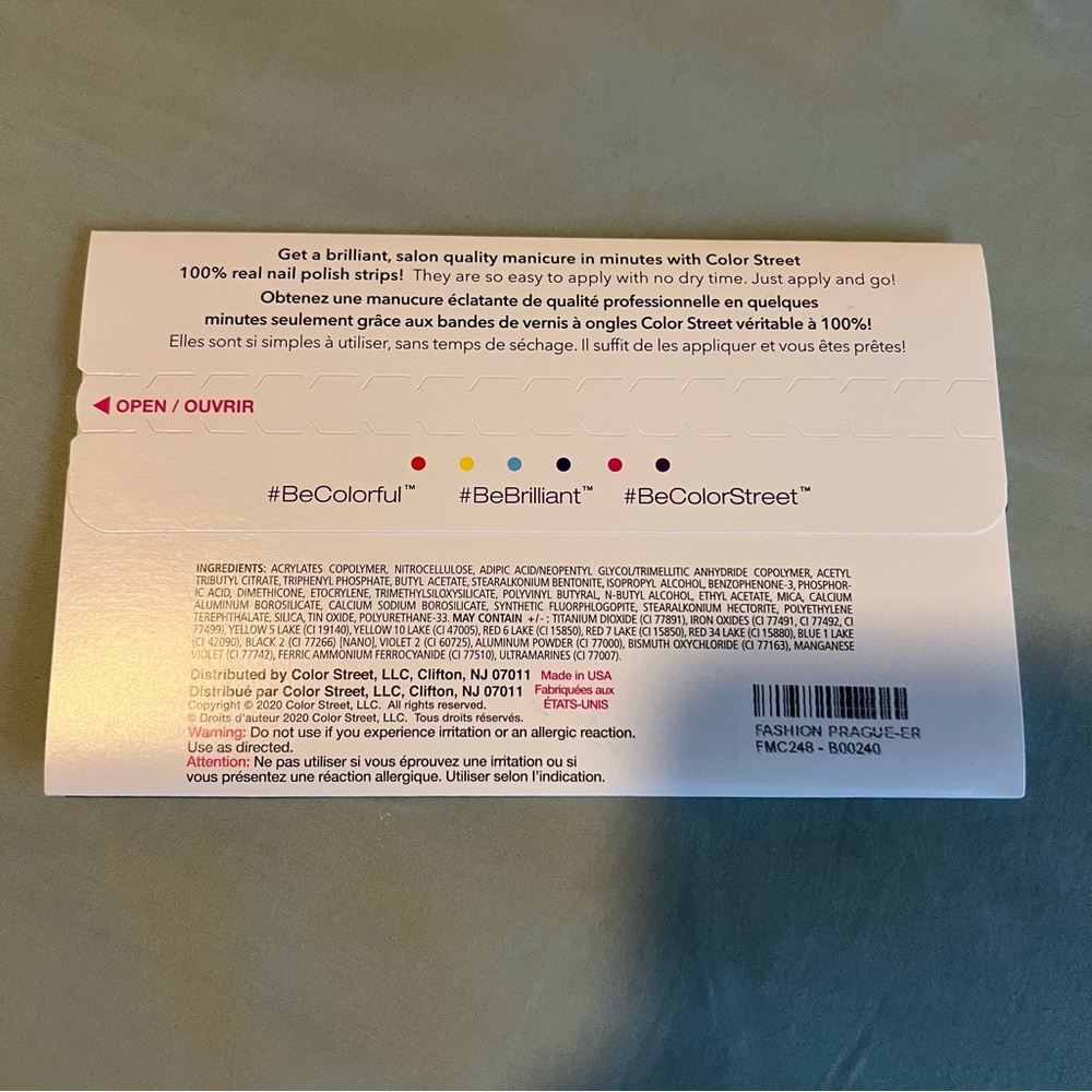 *Retired* Color Street: Fashion Prague-er | Purple Lavender Pastel Spring Summer - Picture 4 of 12